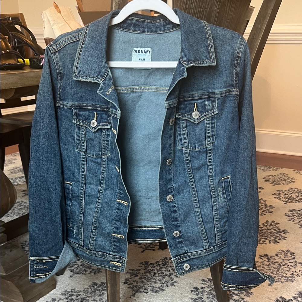 Old Navy Women's Classic Indigo Jean Jacket